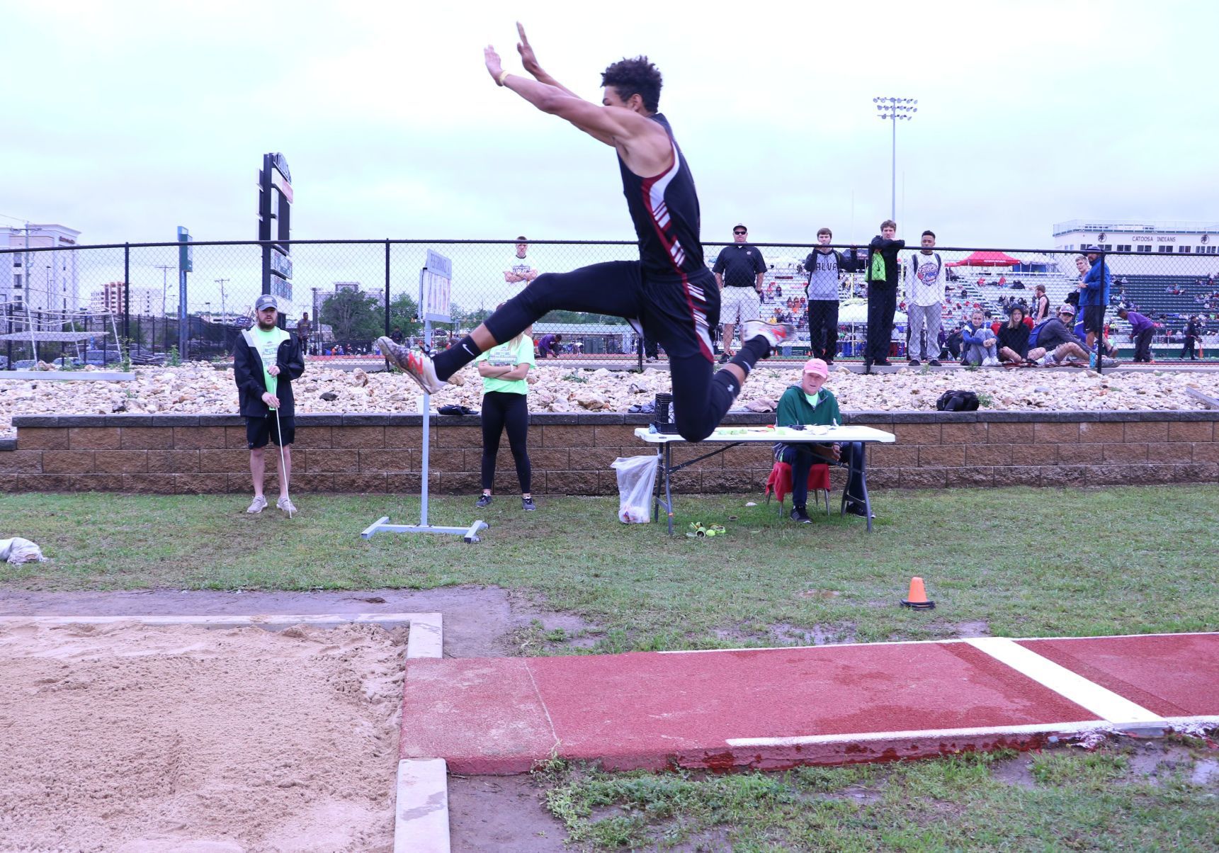 First team, high jump: Ashton Bartholomew, Wagoner